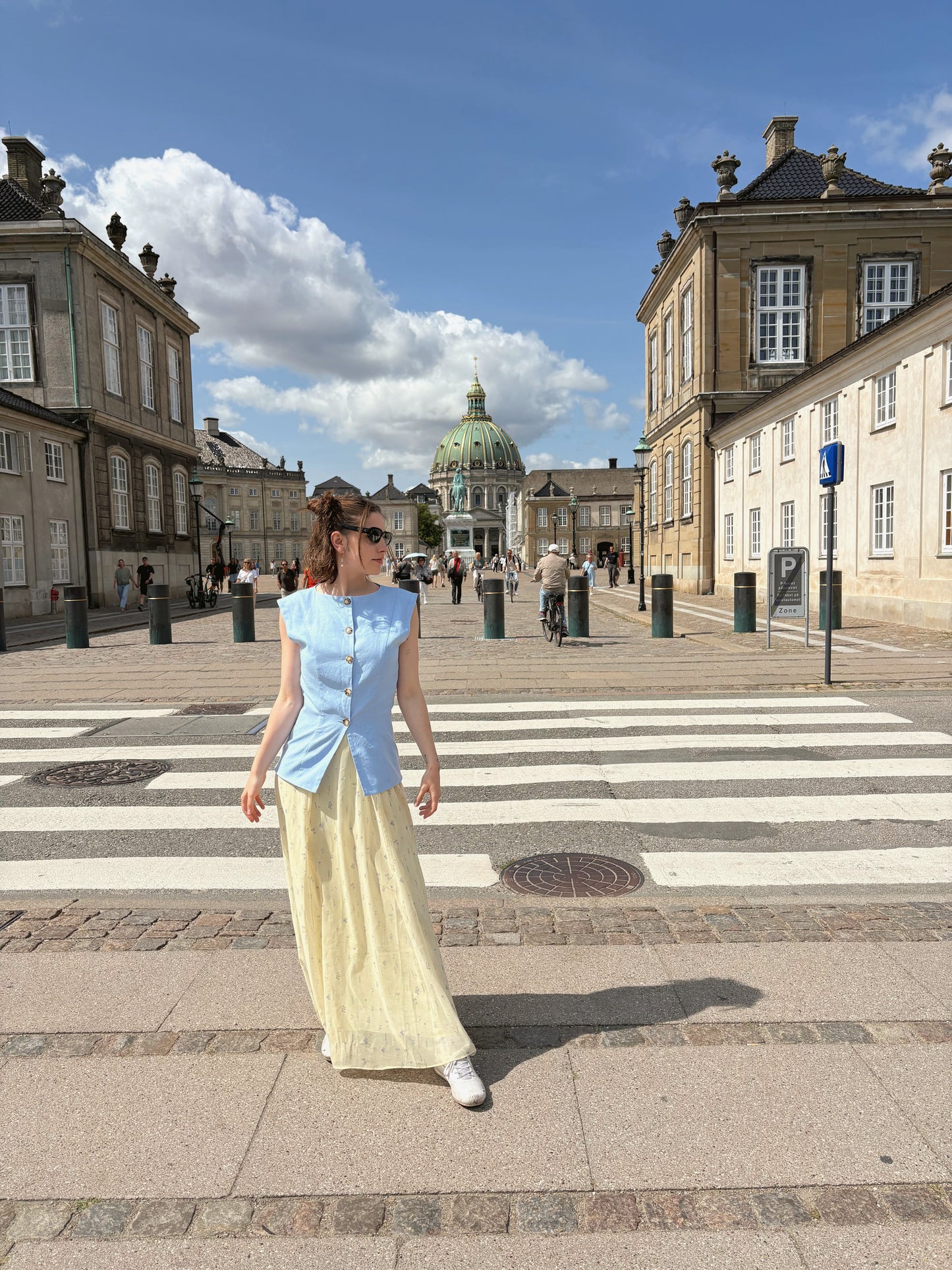 Mary May Vest - Baby Blue