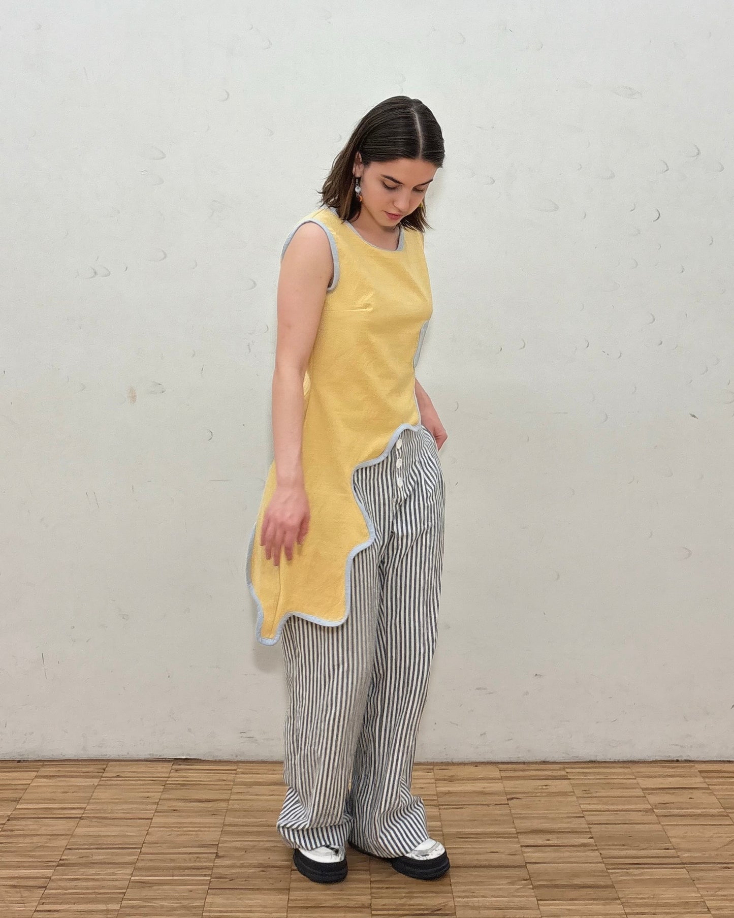Tidal wave Top - Butter Blue