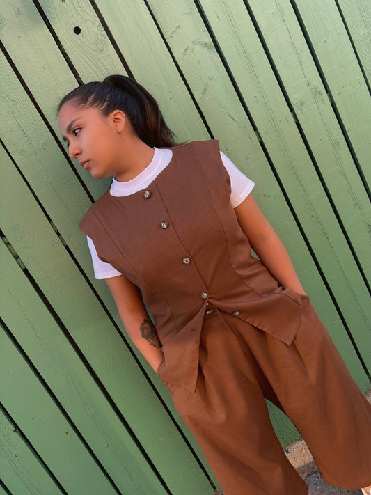Mary May Vest - Chestnut