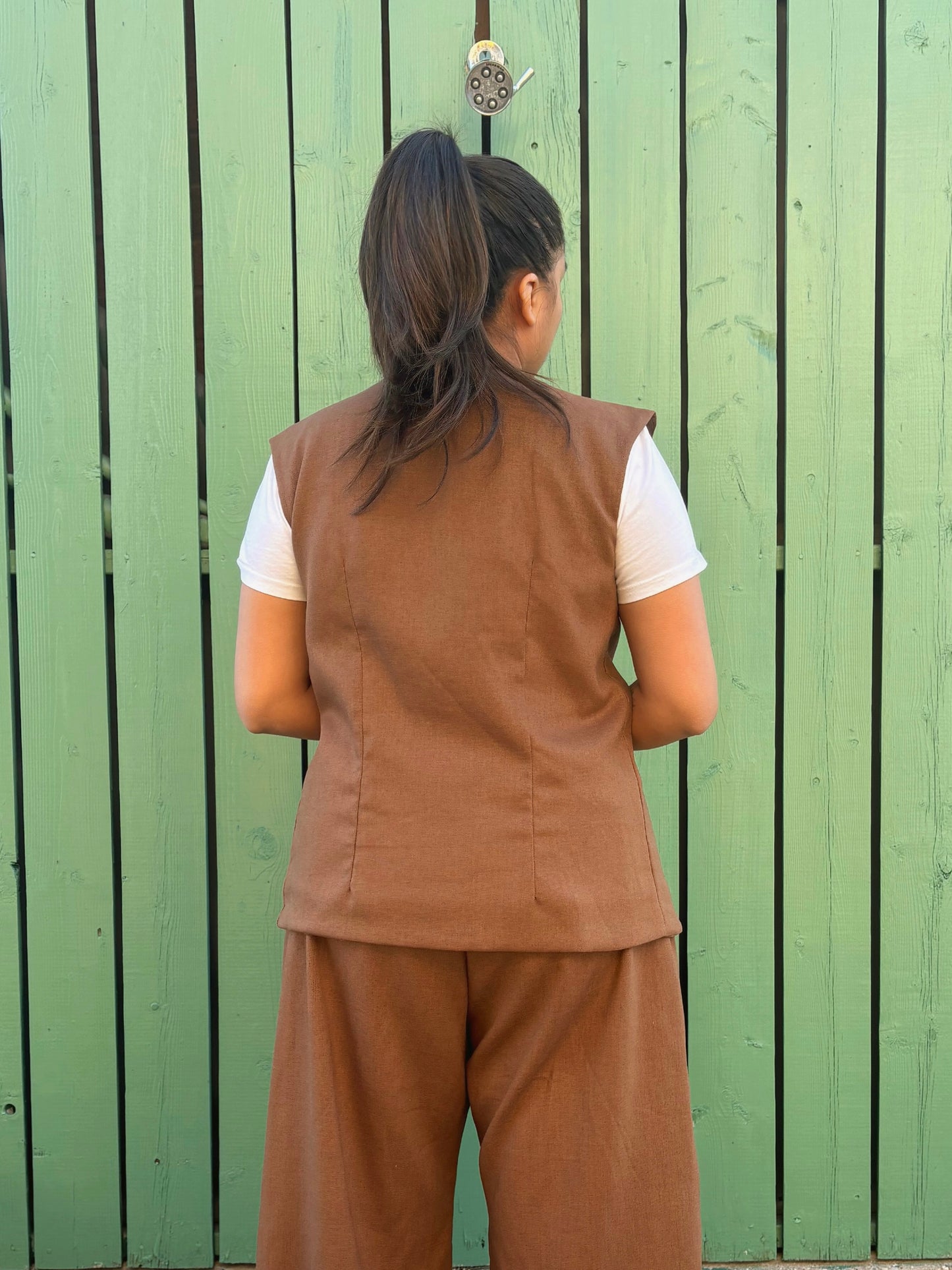 Mary May Vest - Chestnut