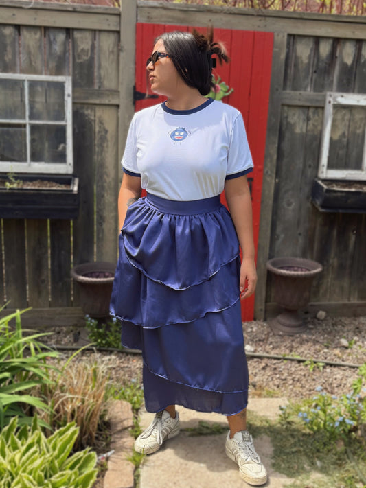 Rosaleda Skirt - Killer Blue
