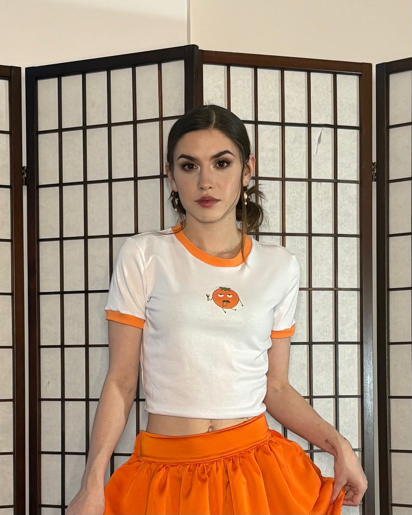 Caroline Tee - Drunk Orange
