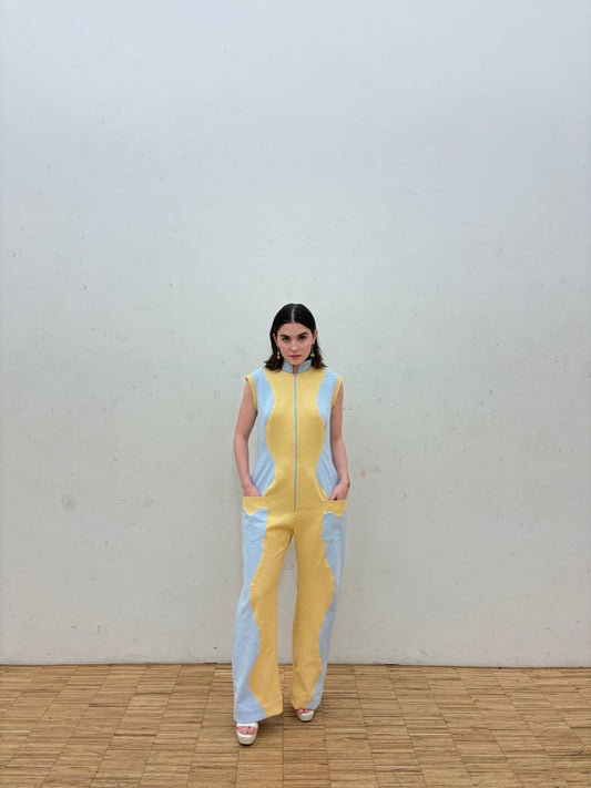 Fash’n Furious Jumpsuit - Butter Blue