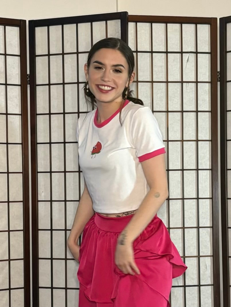 Caroline Tee - Flirty Peach