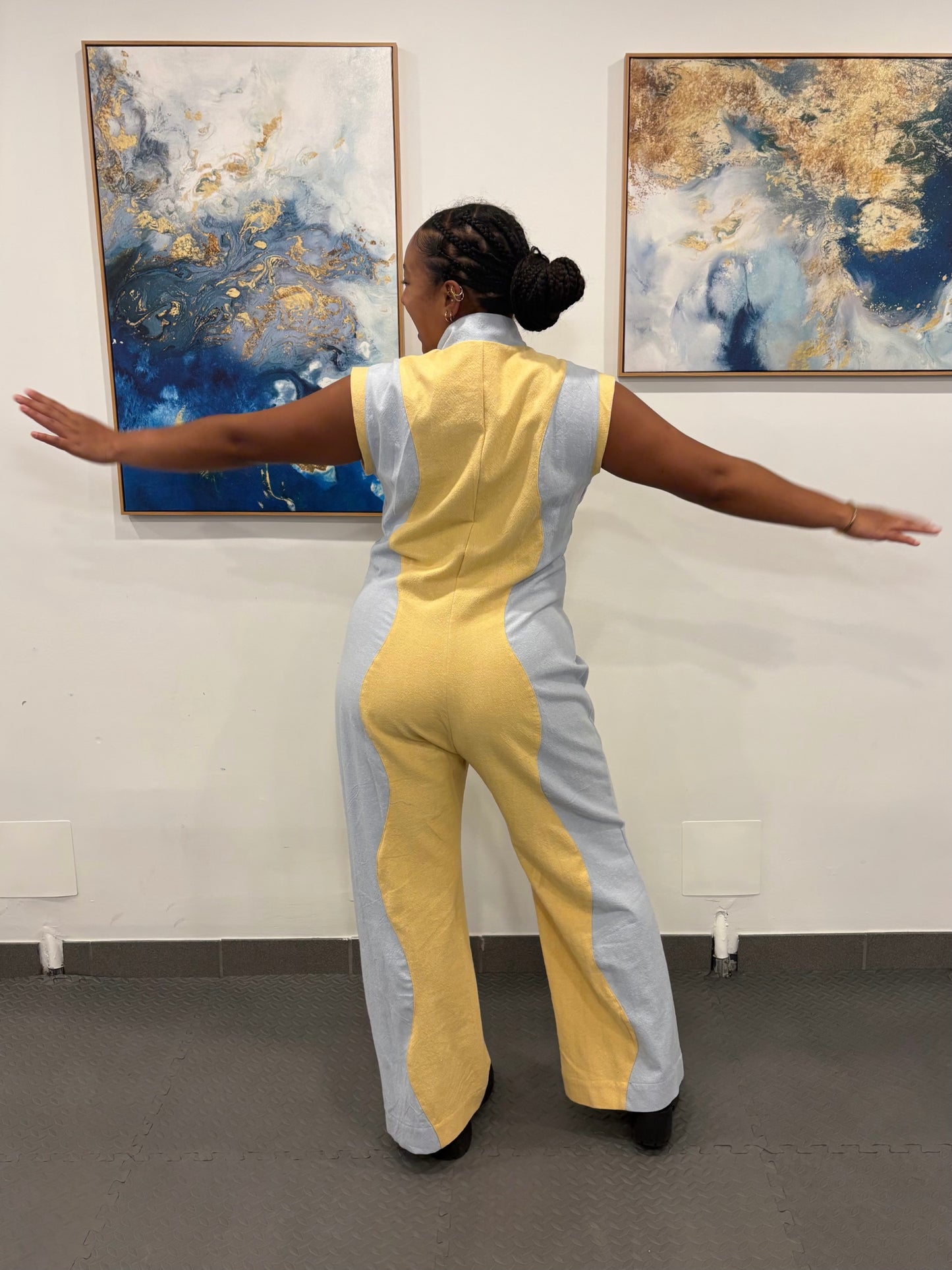 Fash’n Furious Jumpsuit - Butter Blue