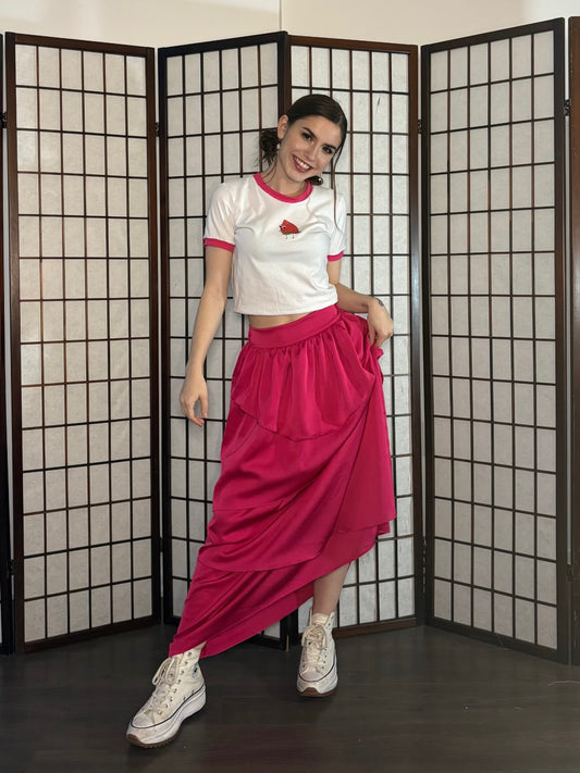 Rosaleda Skirt - Flirty Pink