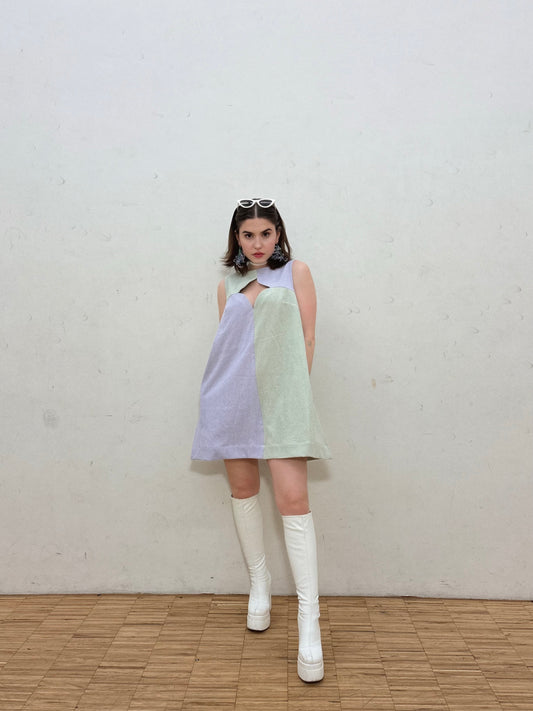 Sweet & Spliced Dress - Fairy Dust