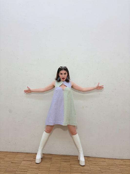 Sweet & Spliced Dress - Fairy Dust